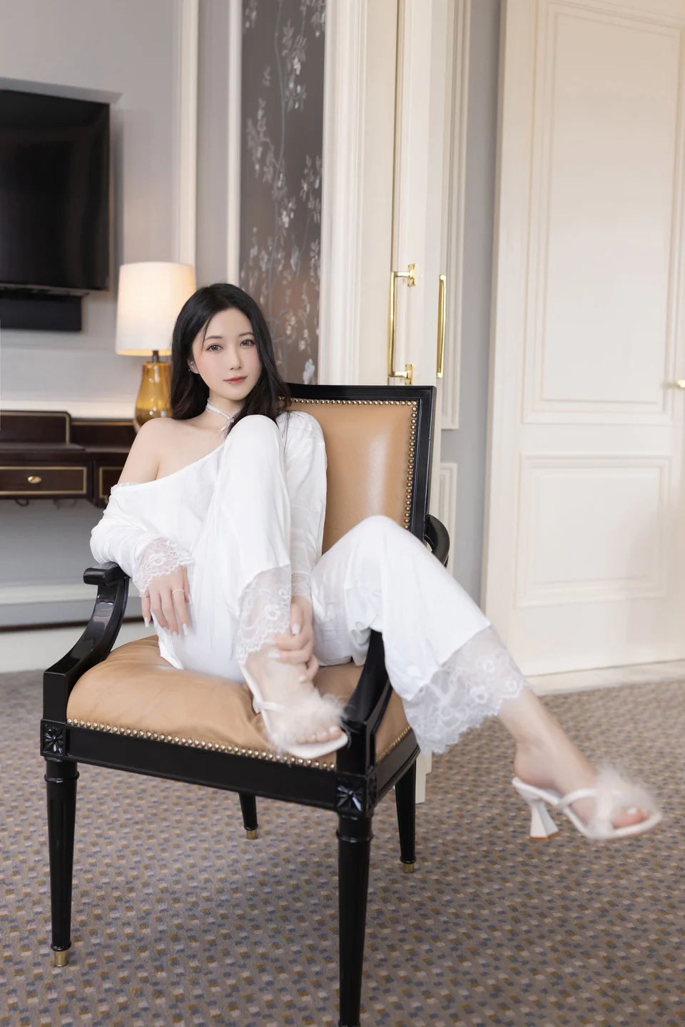 鱼子酱Fish - 温柔姐姐 [120P-1.16GB] tg@simisebaisi 【丝足阁】007.webp